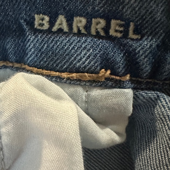 American Eagle Barrel Jeans Medium Wash Women’s Size 16 Long - Picture 13 of 13